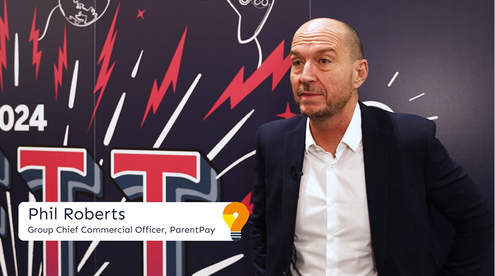 Video interview with Phil Roberts, COO at ParentPay Group