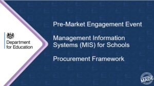 DfE MIS procurement Framework
